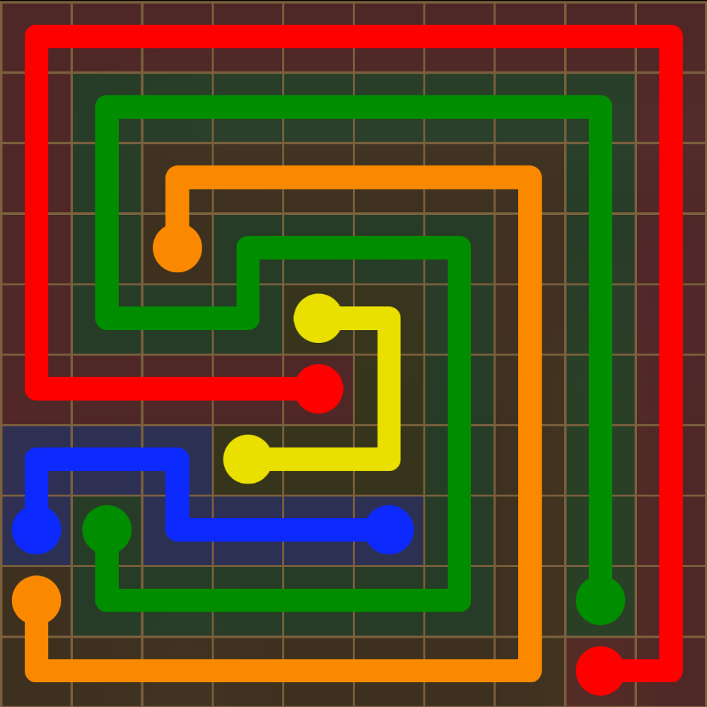 Flow Free 5617 Solution