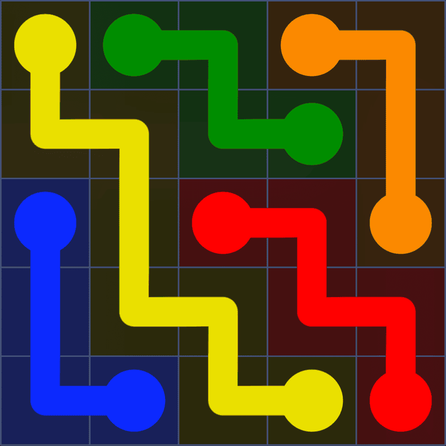 Flow Free 9251 Solution