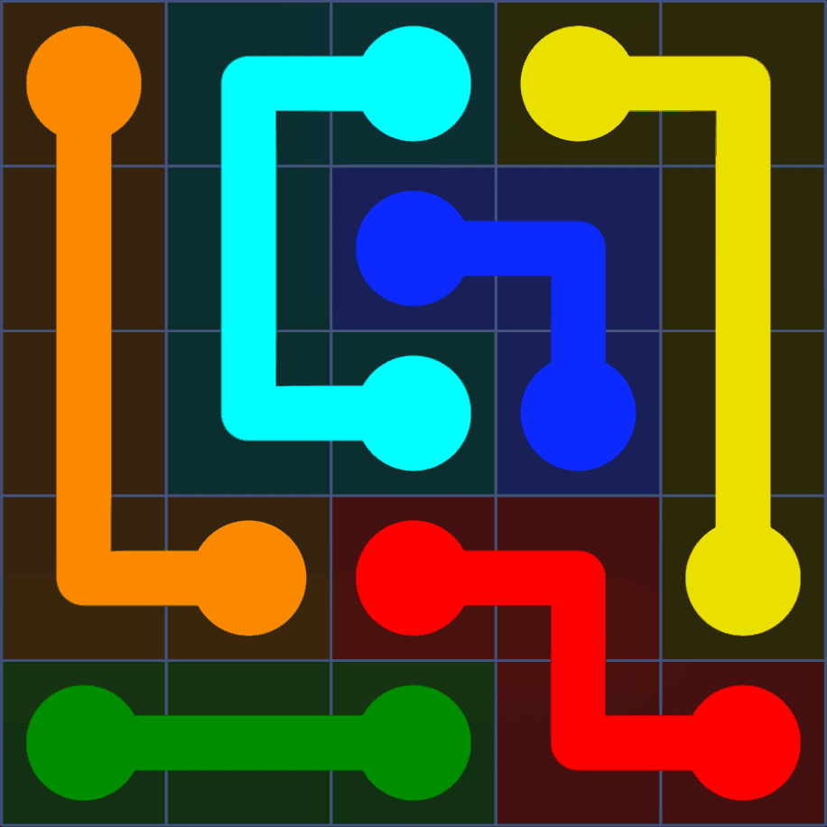 Flow Free 9280 Solution