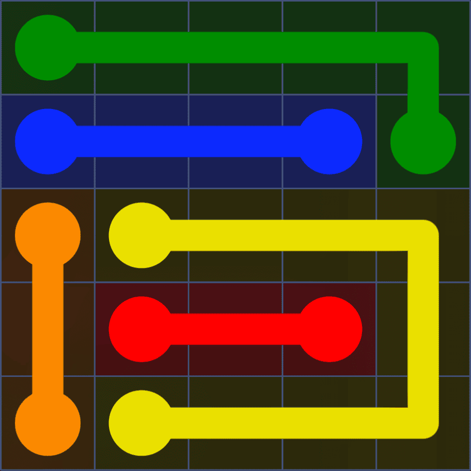 Flow Free 9291 Solution