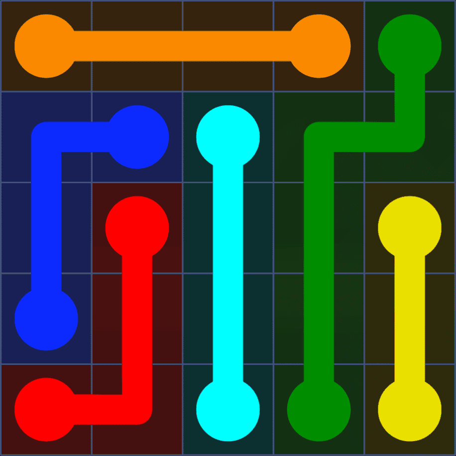 Flow Free 9316 Solution