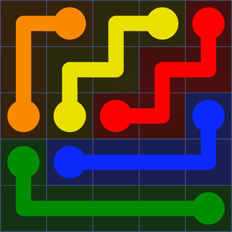 Flow Free 9326 Solution