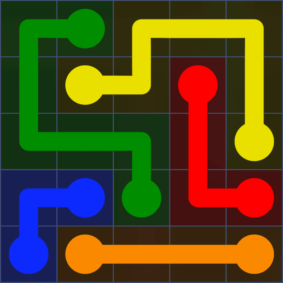 Flow Free 9345 Solution