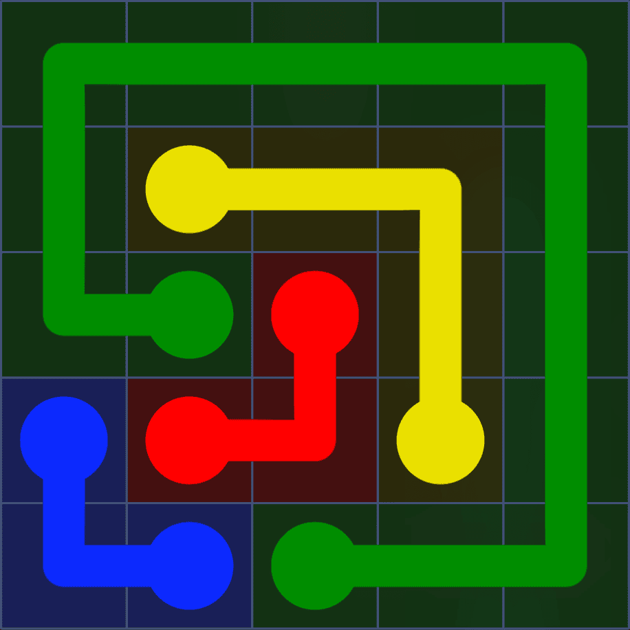 Flow Free 9348 Solution