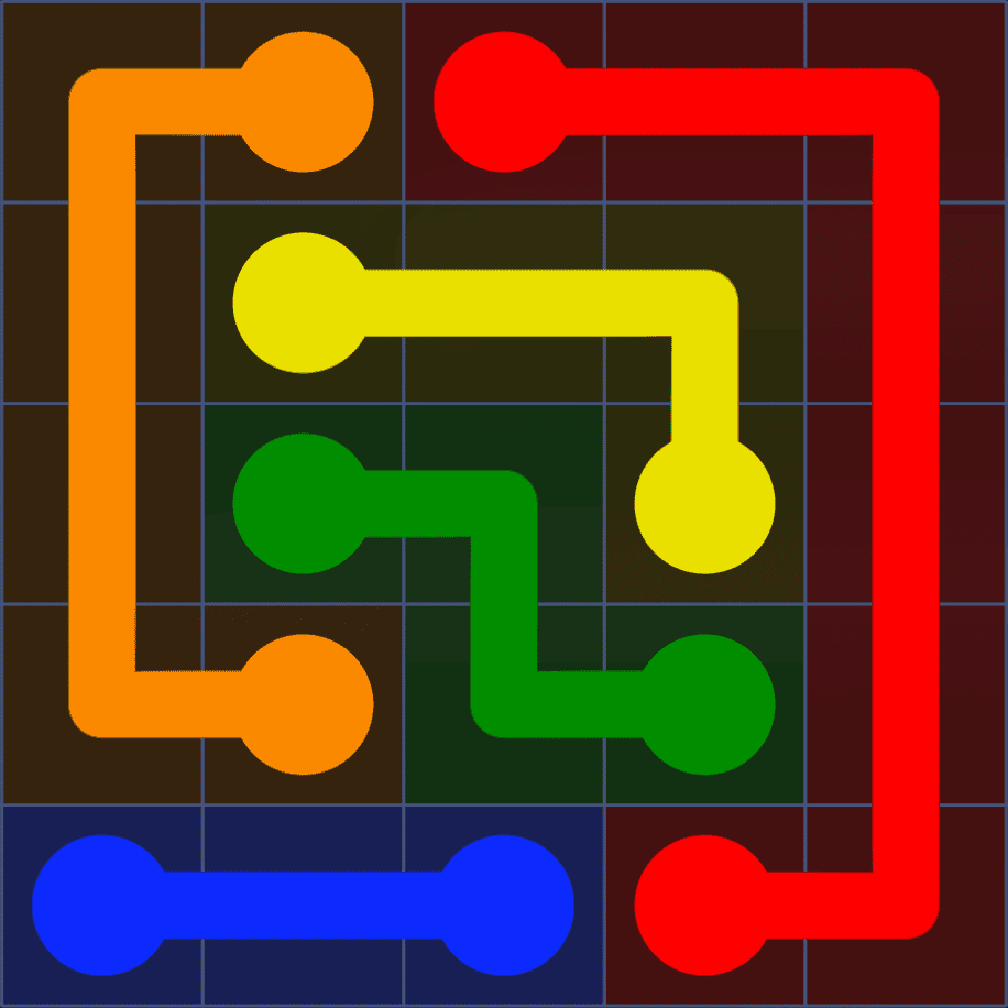 Flow Free 9351 Solution