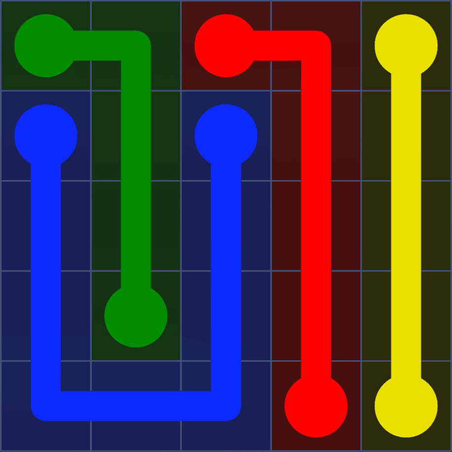 Flow Free 9354 Solution