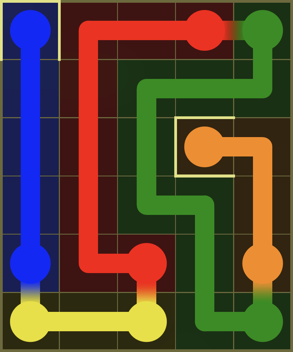 Flow Free 7778 Solution