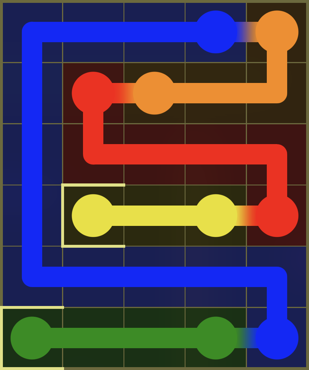 Flow Free 7779 Solution
