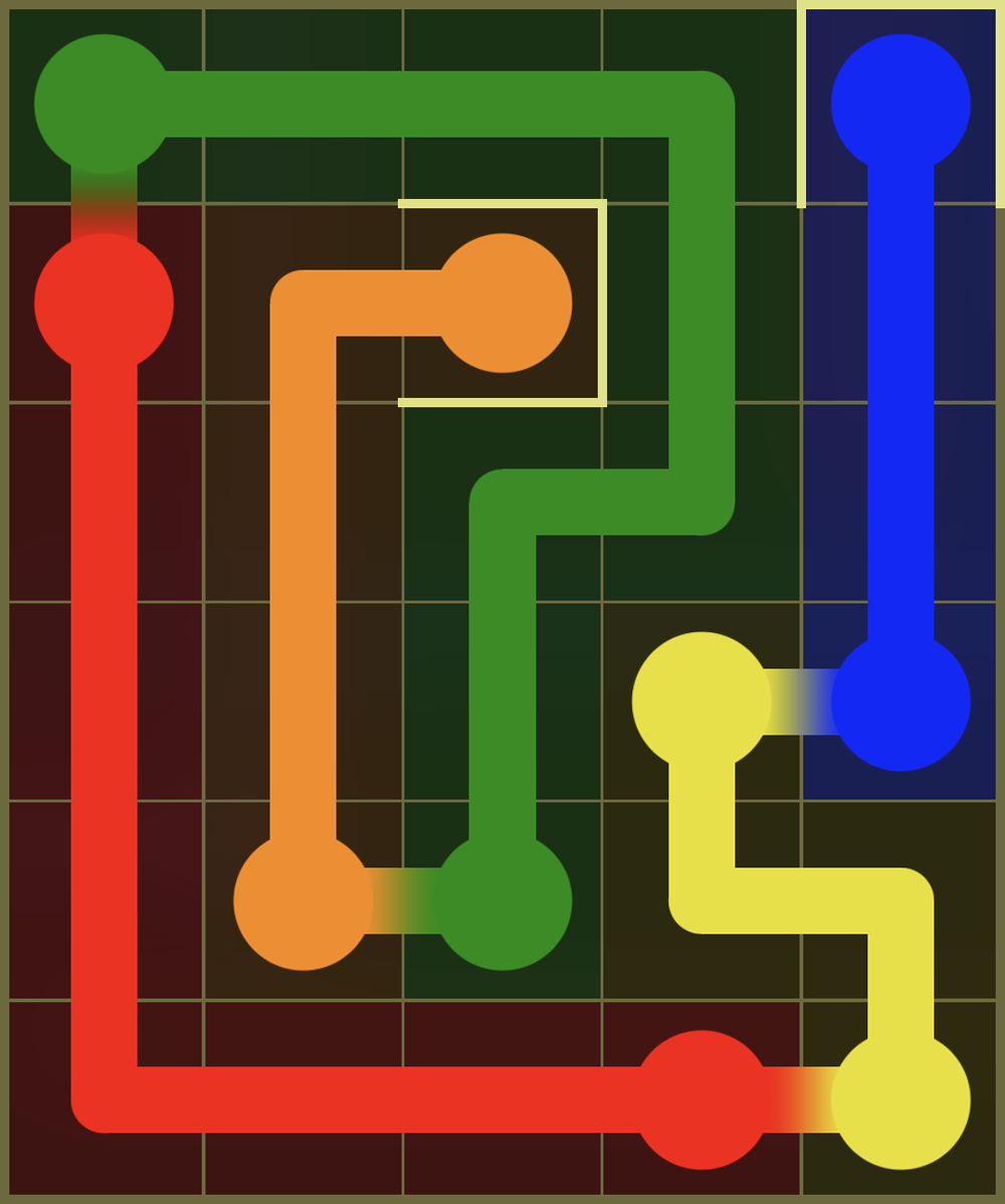Flow Free 7782 Solution