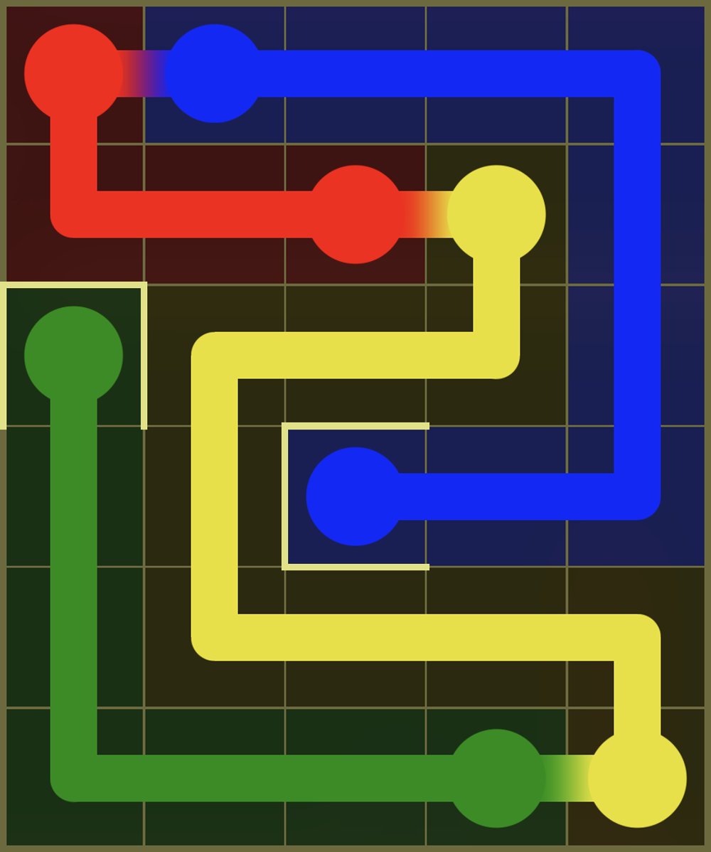 Flow Free 7786 Solution