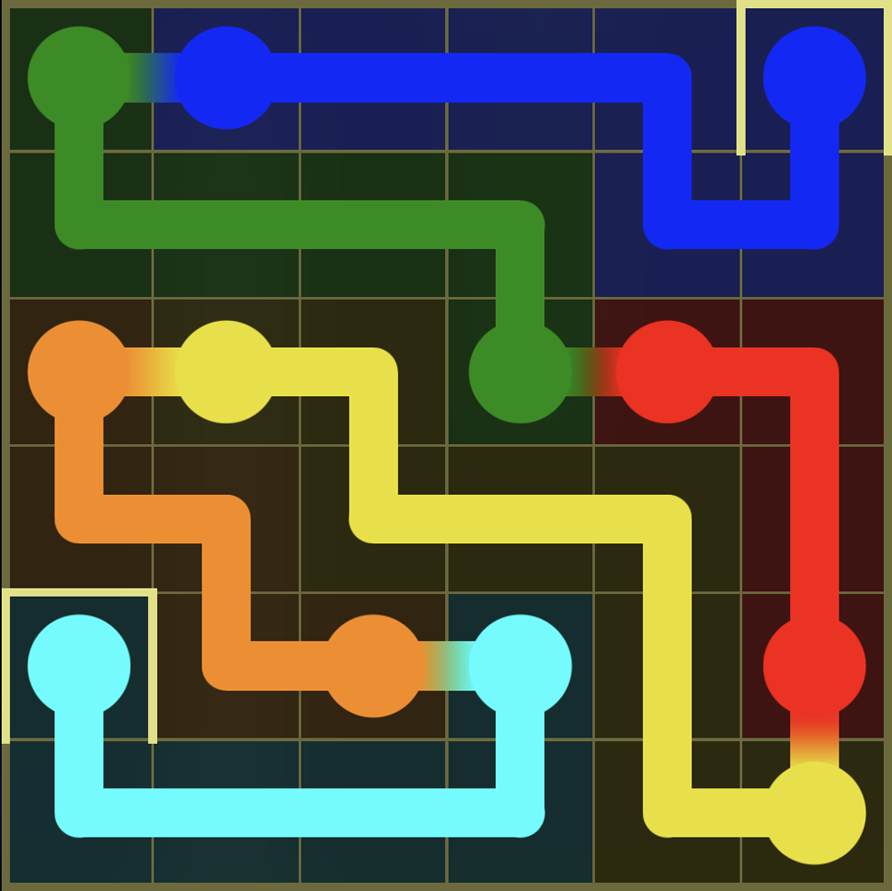 Flow Free 7812 Solution