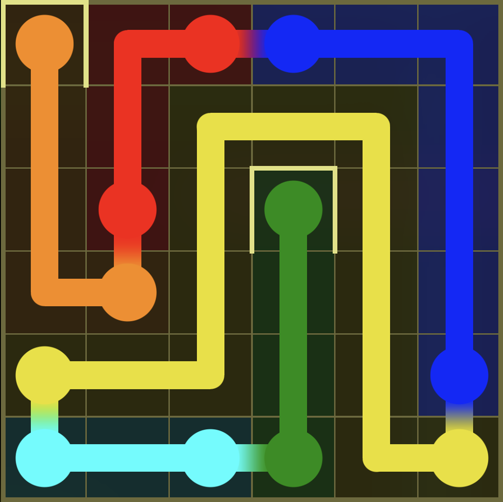 Flow Free 7829 Solution