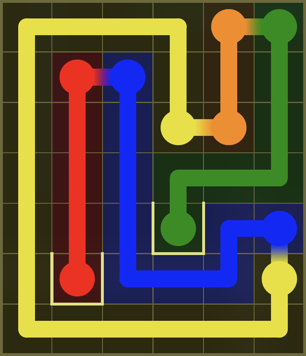 Flow Free 7842 Solution