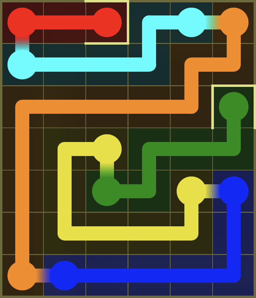Flow Free 7846 Solution