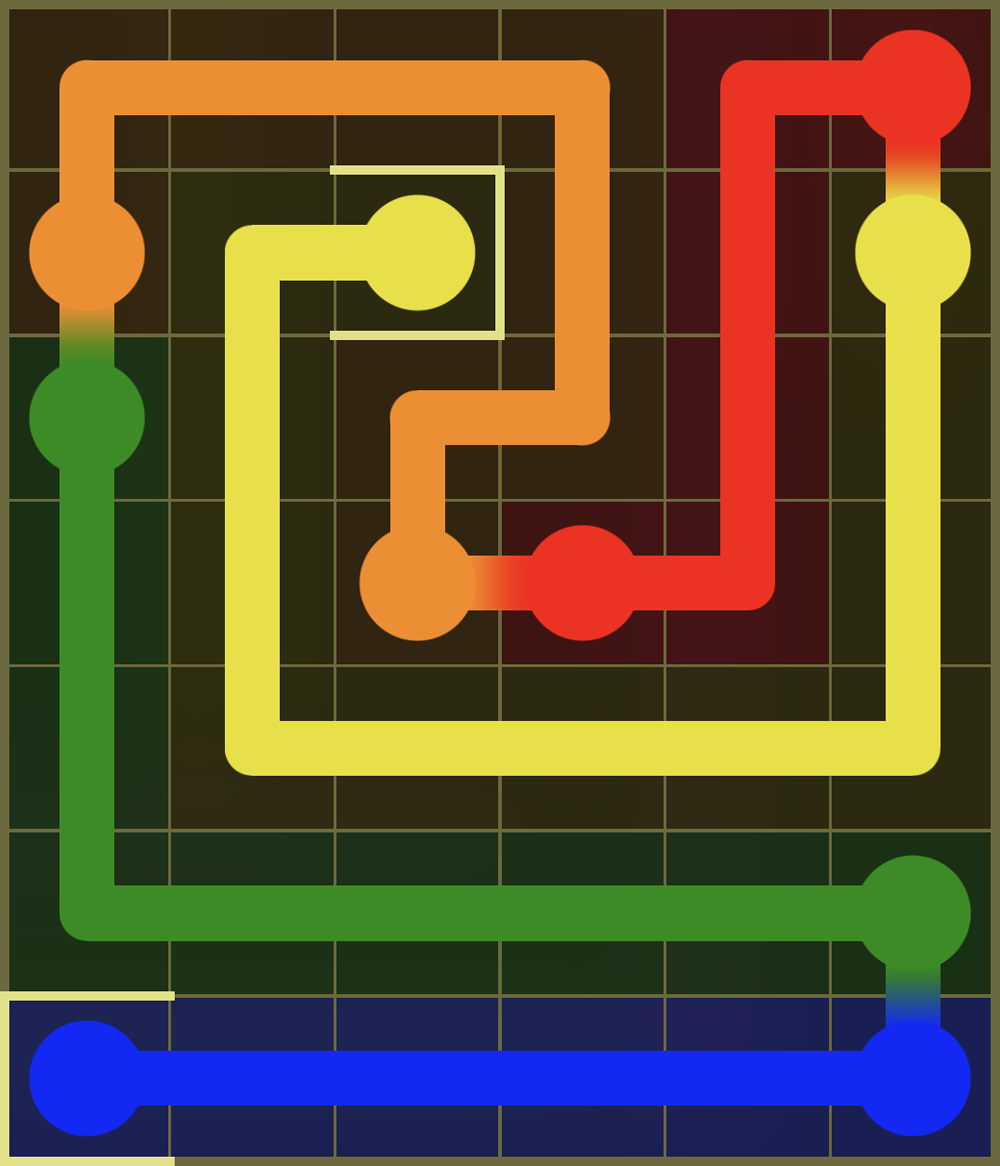 Flow Free 7847 Solution