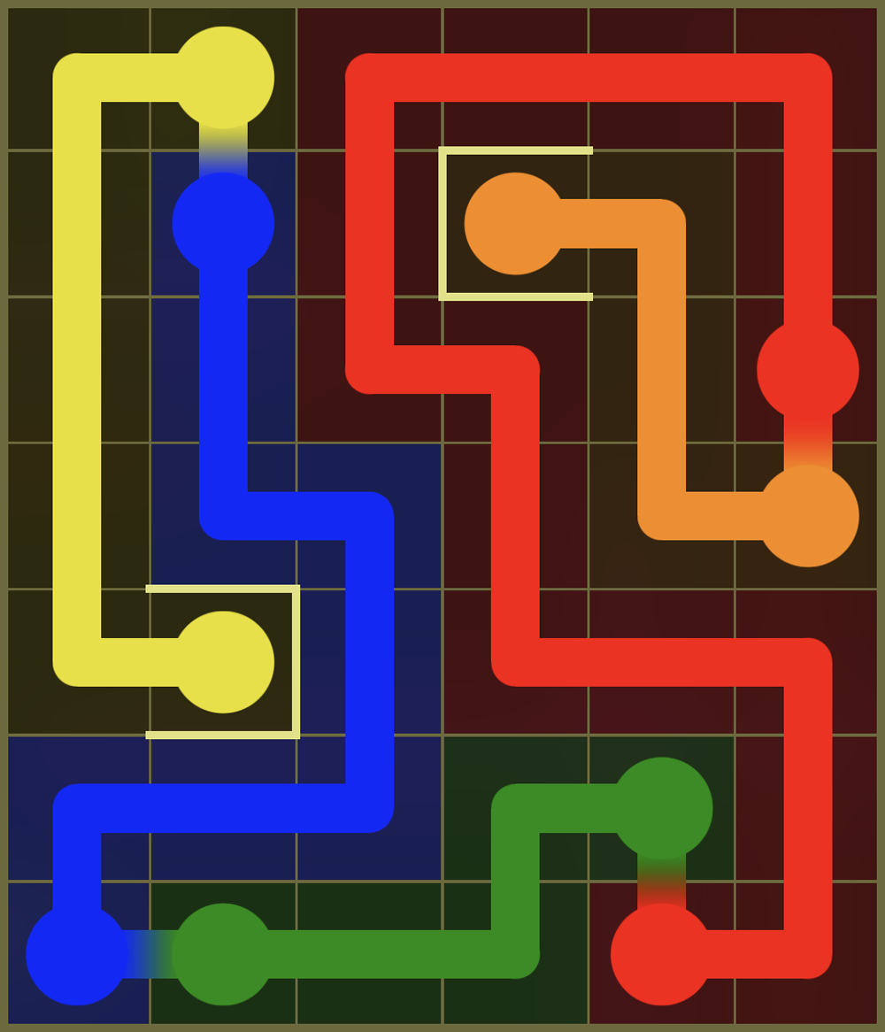 Flow Free 7848 Solution