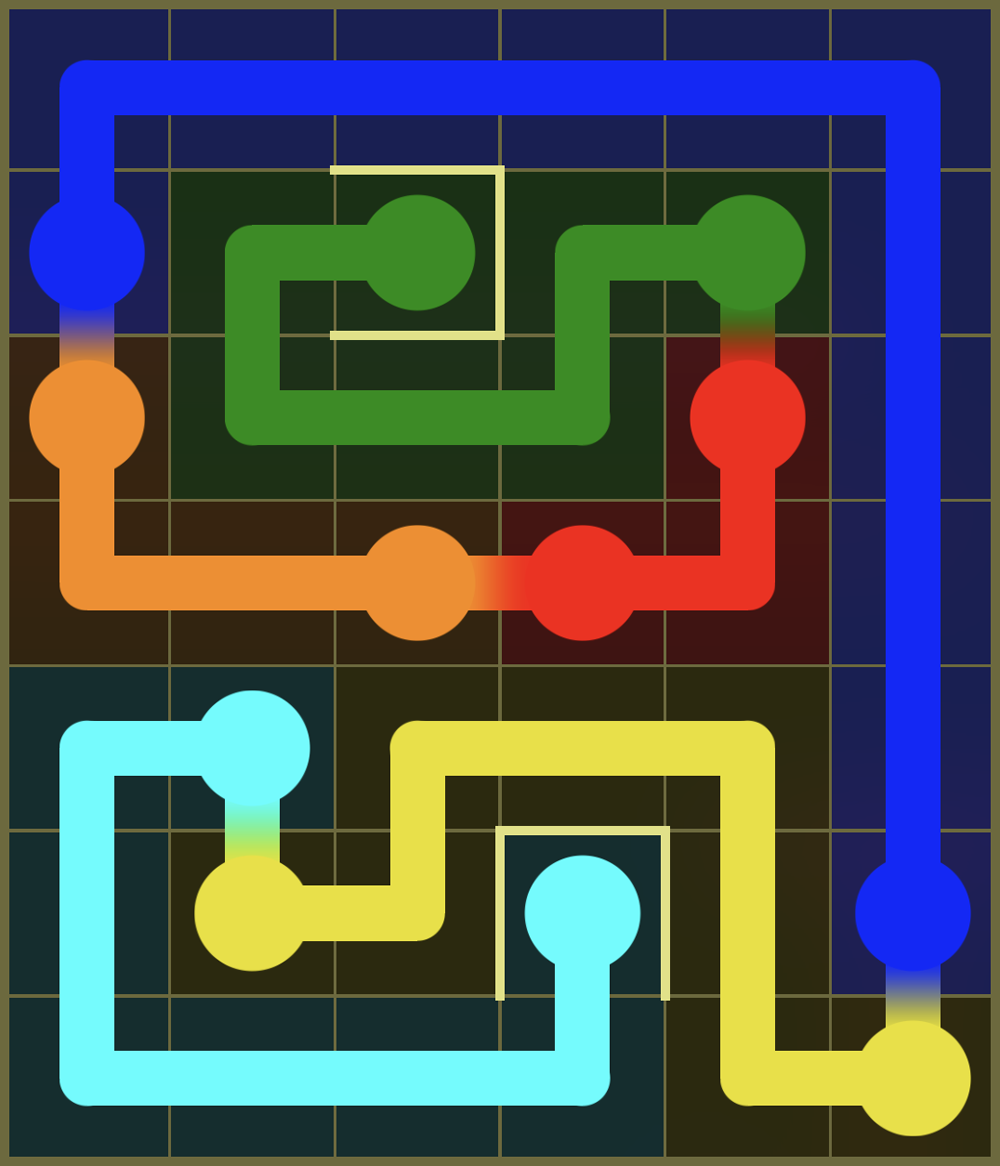 Flow Free 7849 Solution