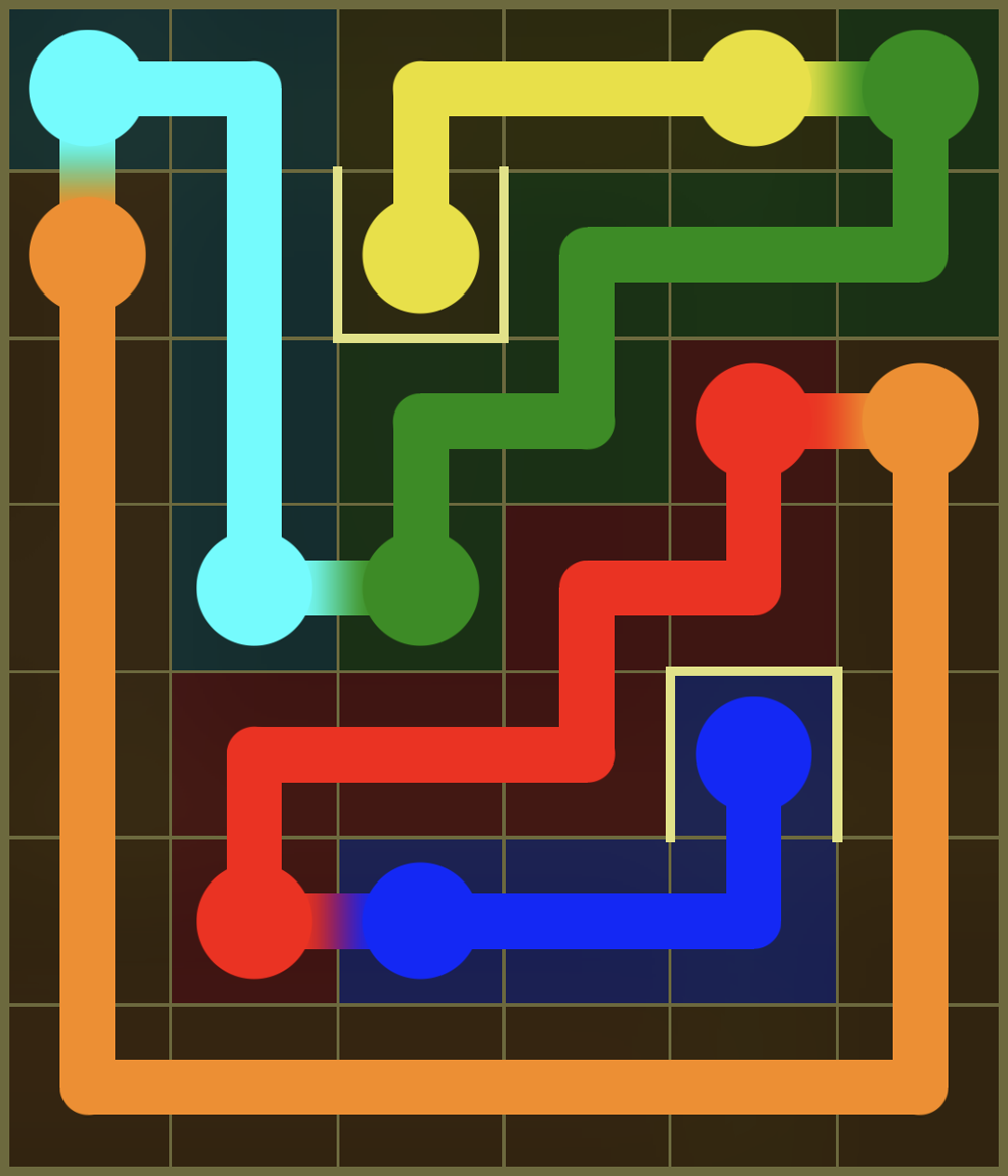 Flow Free 7852 Solution