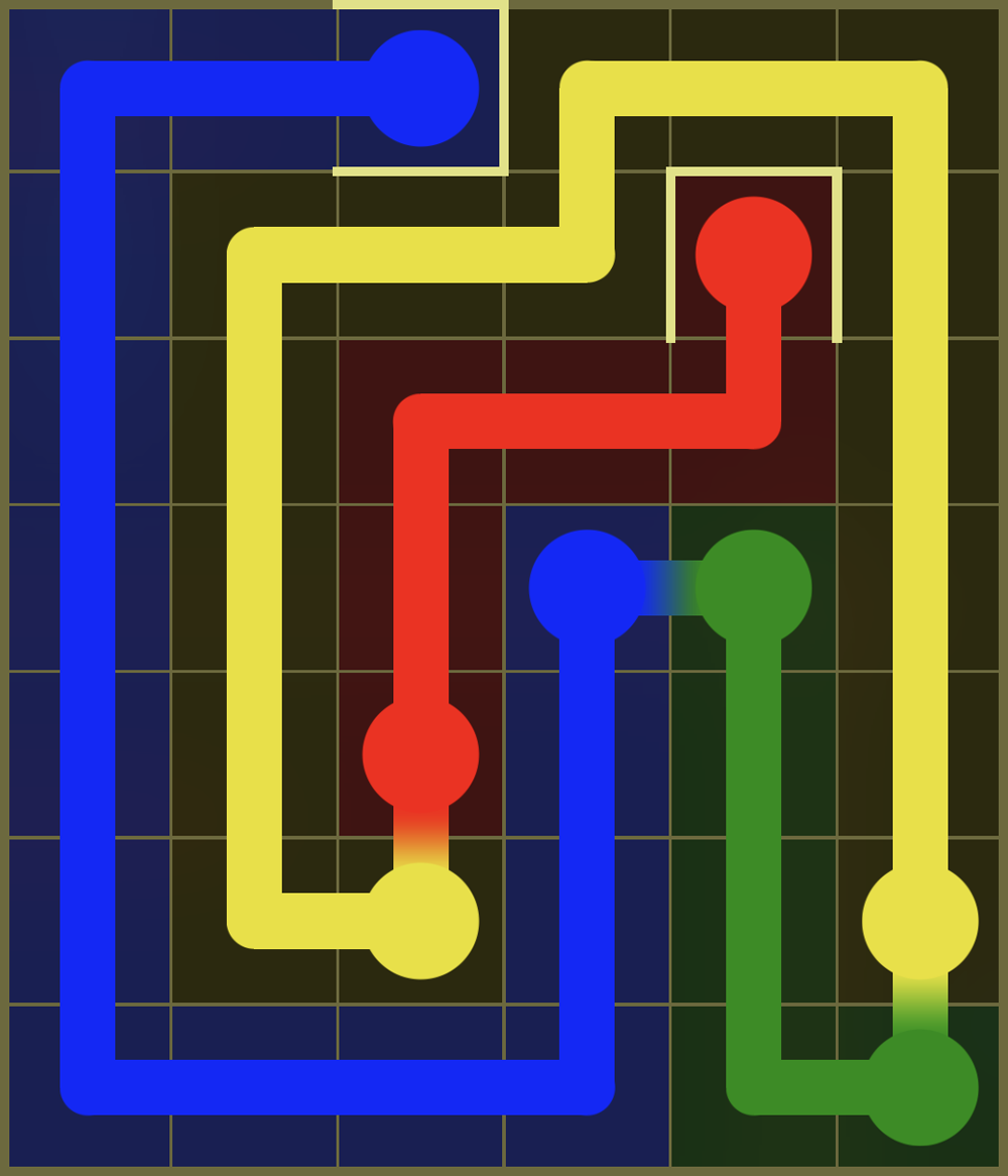 Flow Free 7856 Solution