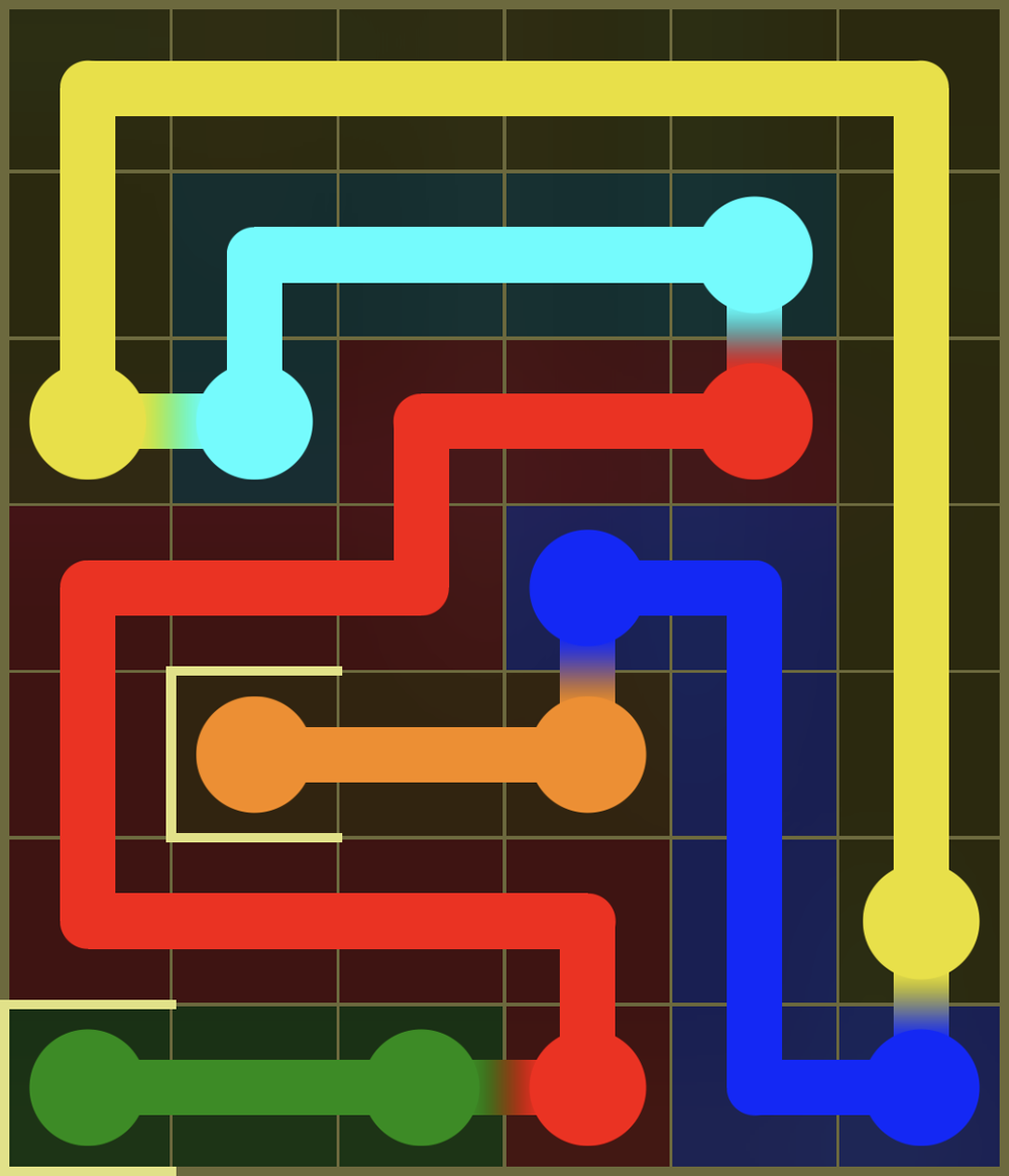 Flow Free 7831 Solution