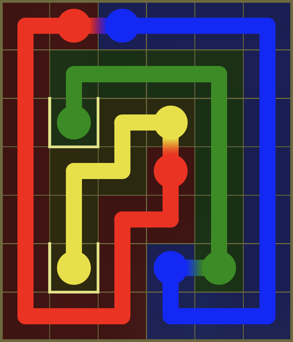 Flow Free 7833 Solution