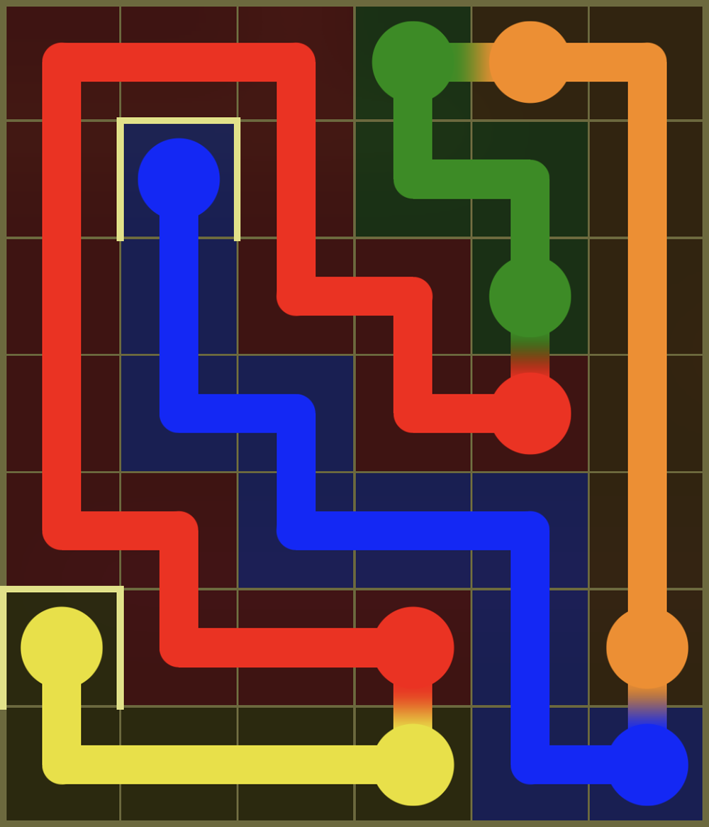 Flow Free 7838 Solution