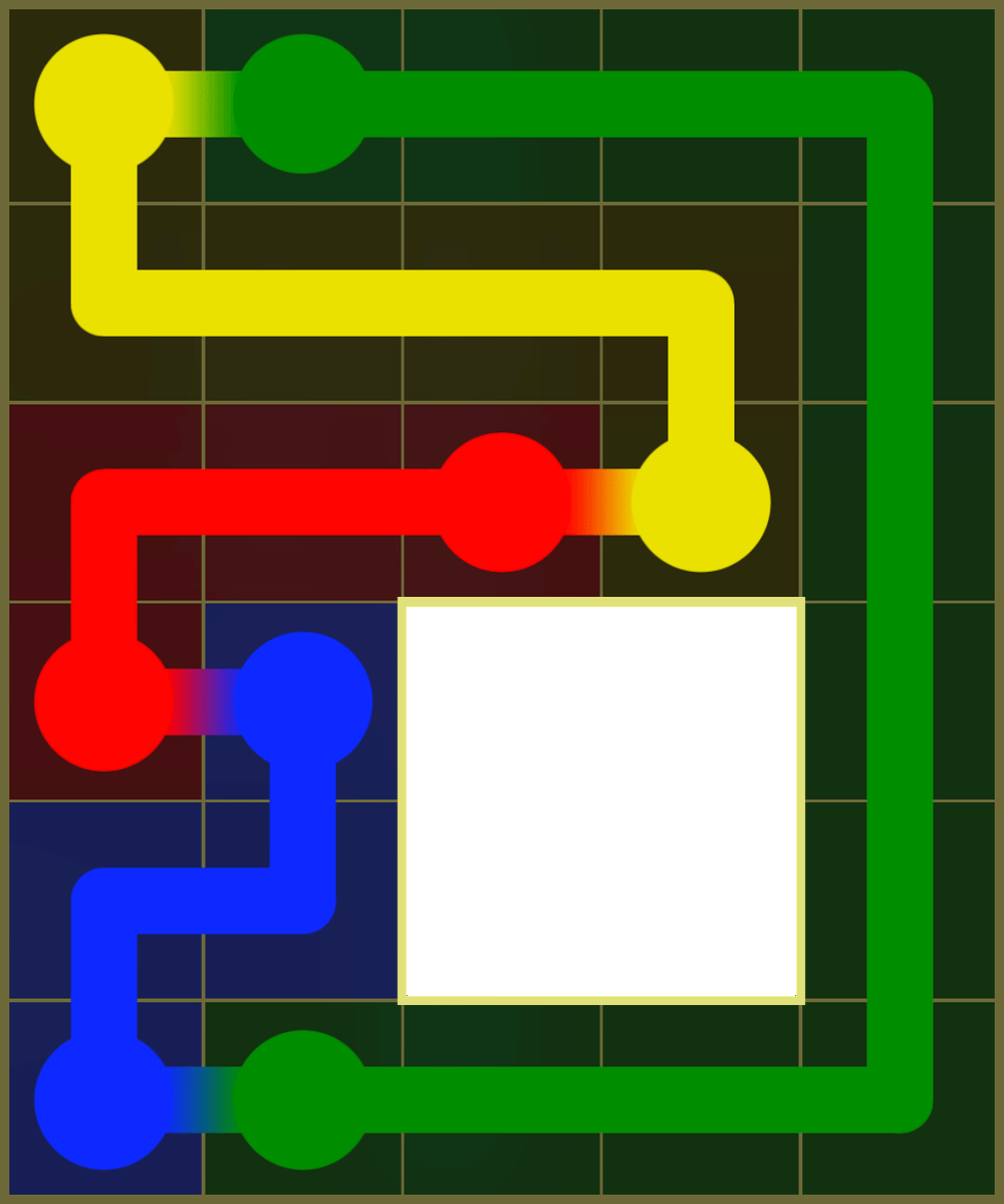 Flow Free 7486 Solution