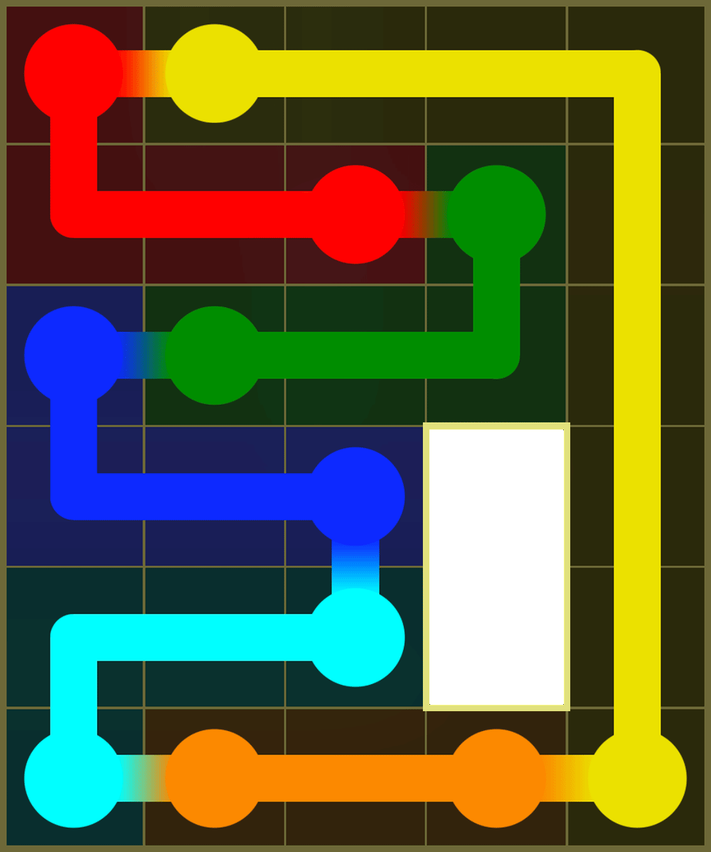 Flow Free 7487 Solution