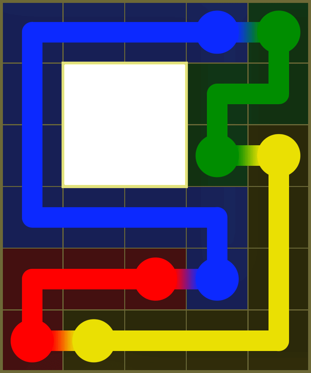 Flow Free 7491 Solution
