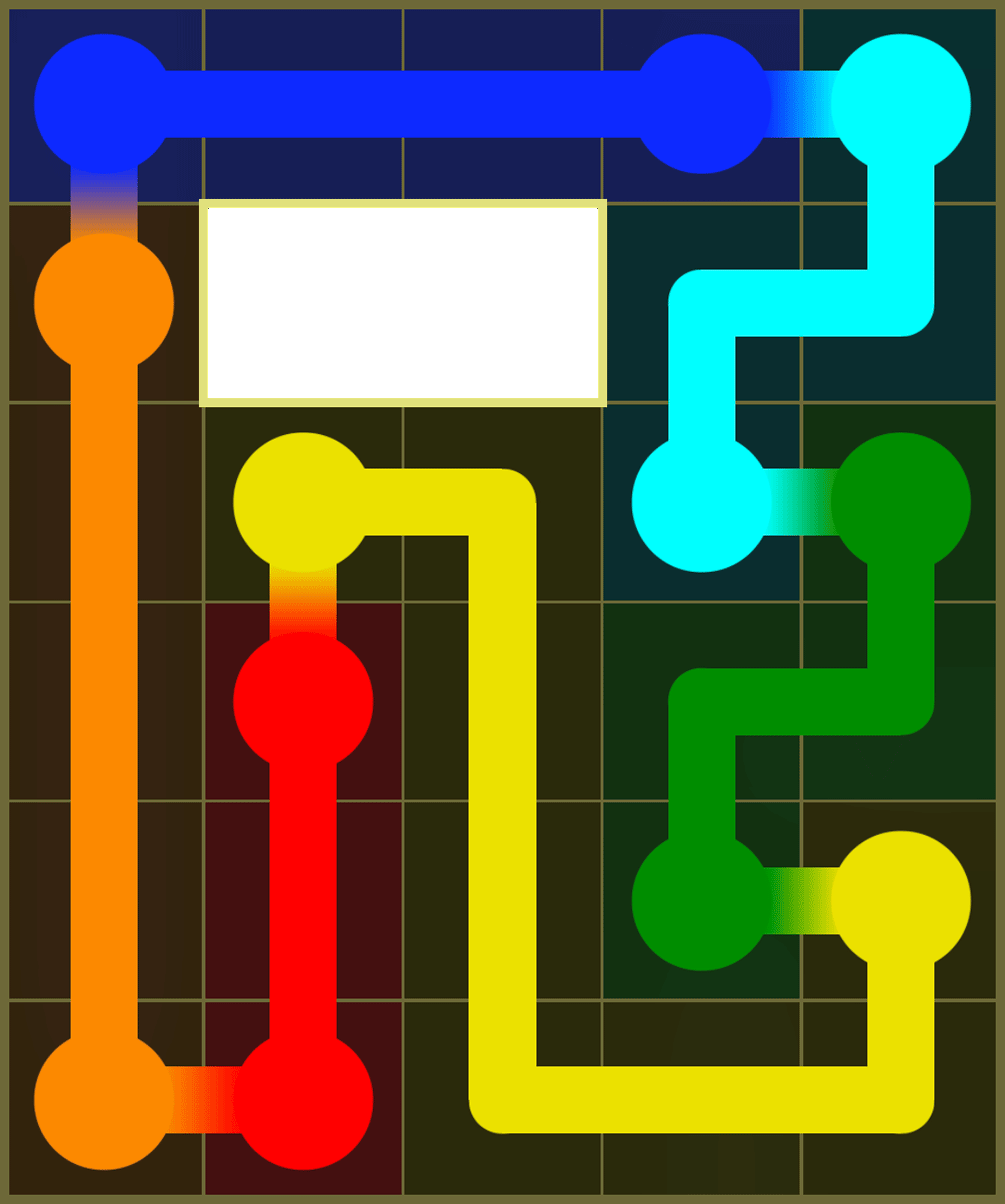 Flow Free 7497 Solution