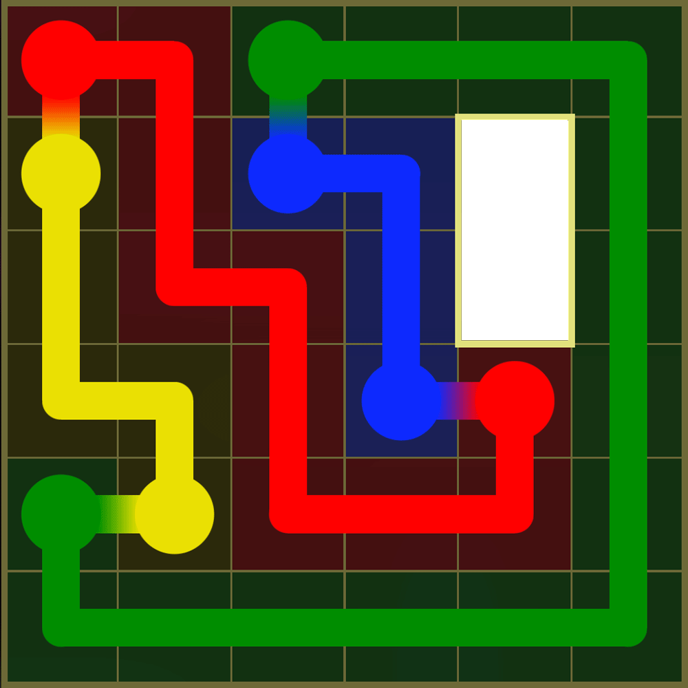 Flow Free 7527 Solution