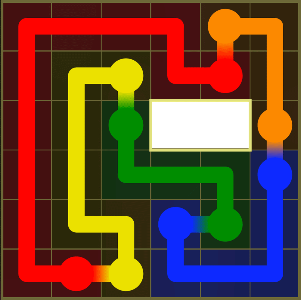 Flow Free 7529 Solution