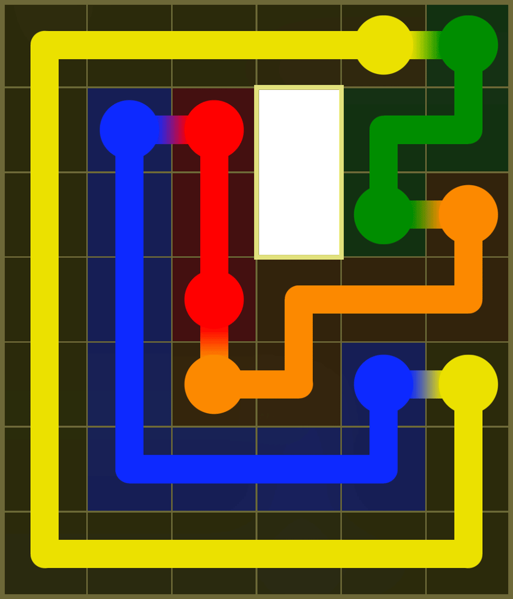 Flow Free 7547 Solution