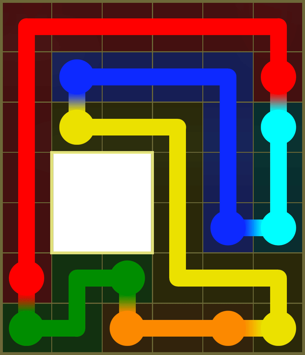 Flow Free 7552 Solution