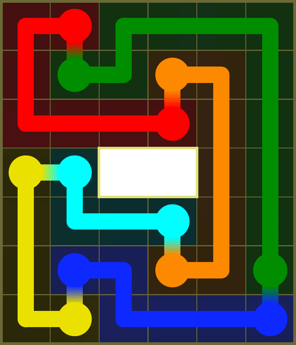 Flow Free 7559 Solution