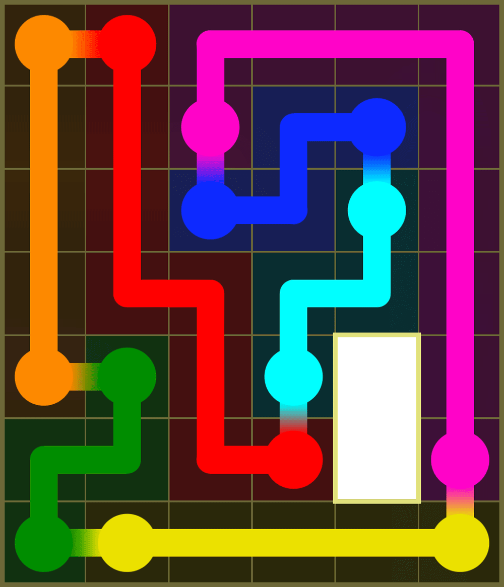 Flow Free 7532 Solution