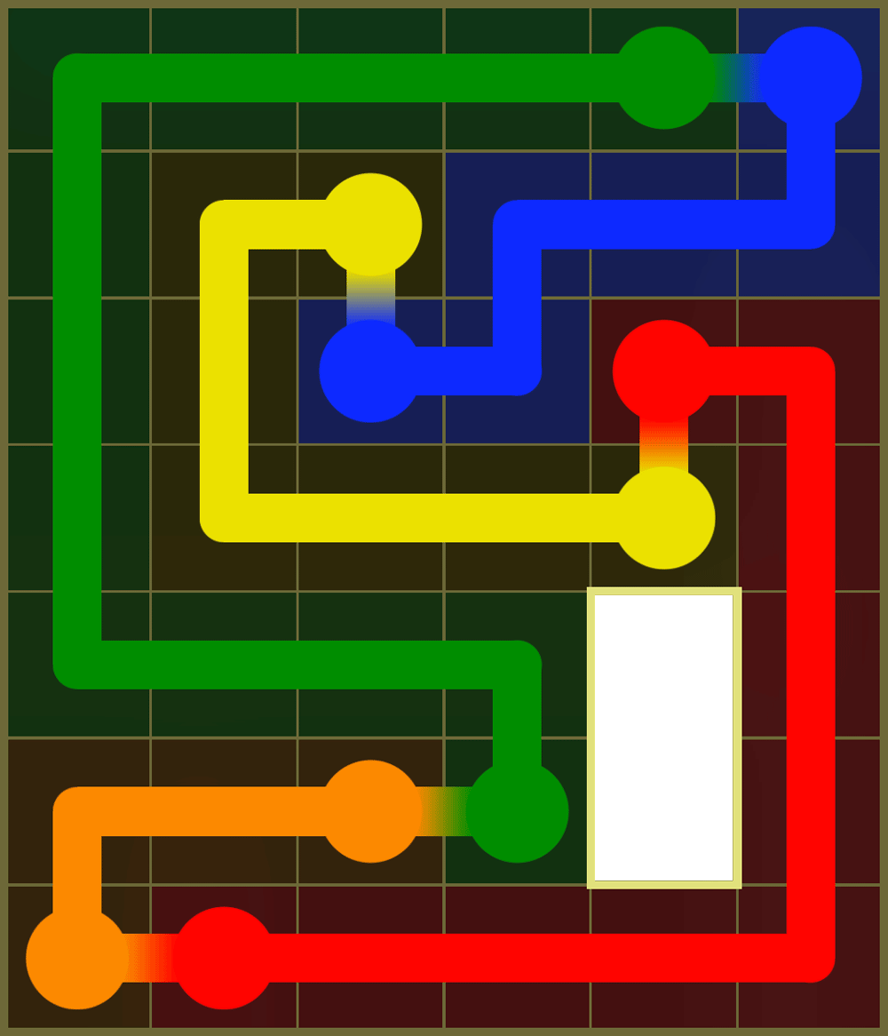Flow Free 7538 Solution