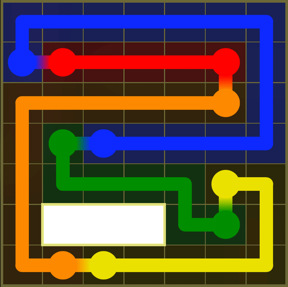 Flow Free 7582 Solution