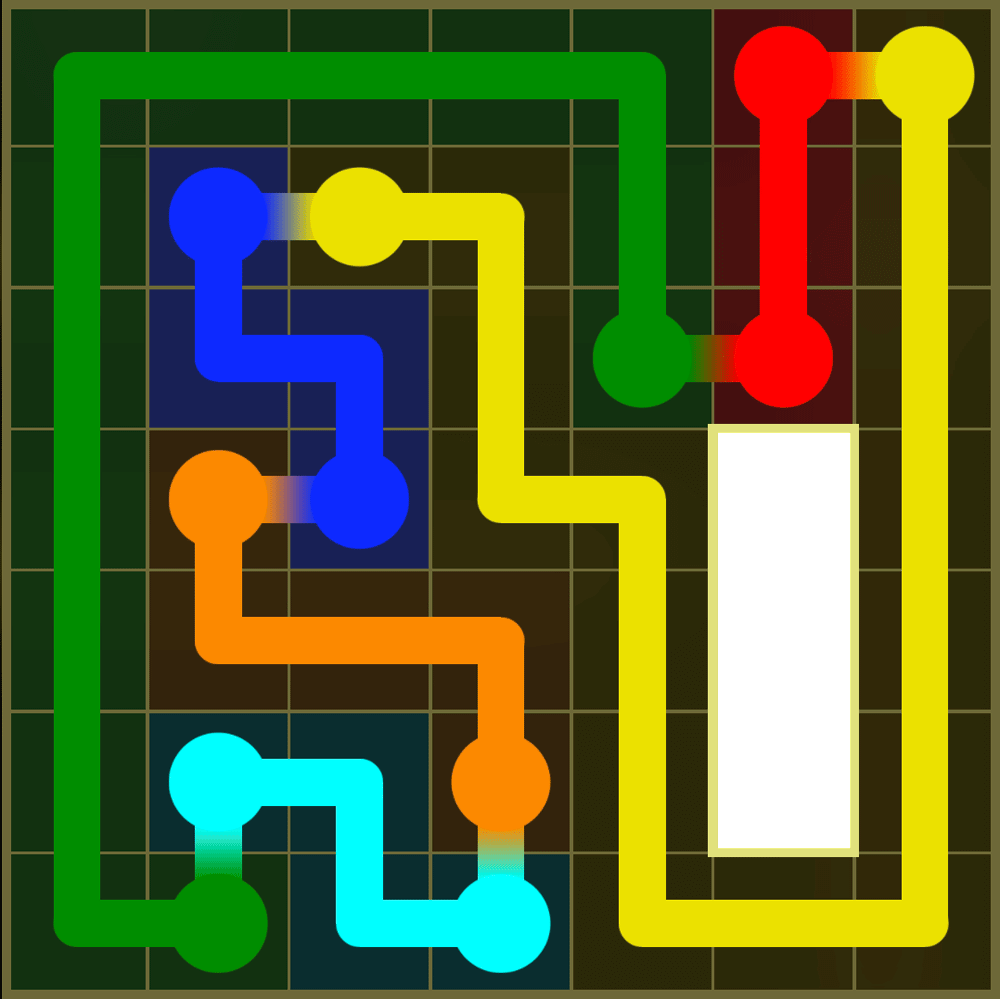 Flow Free 7583 Solution