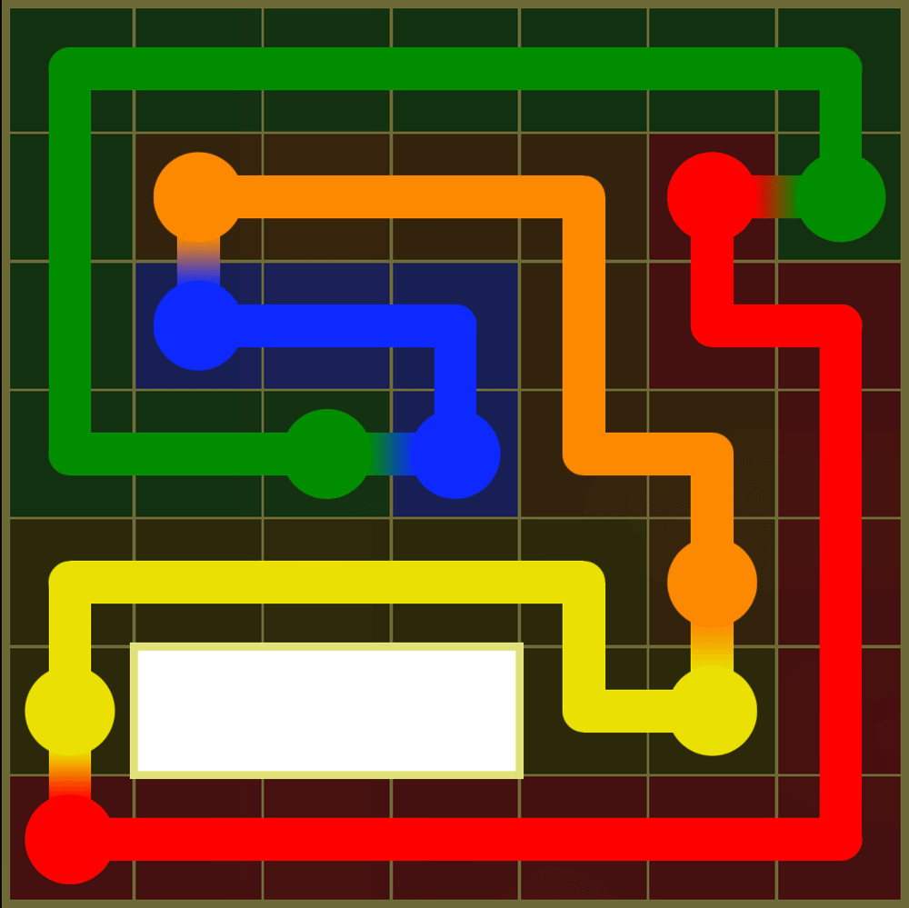 Flow Free 7586 Solution