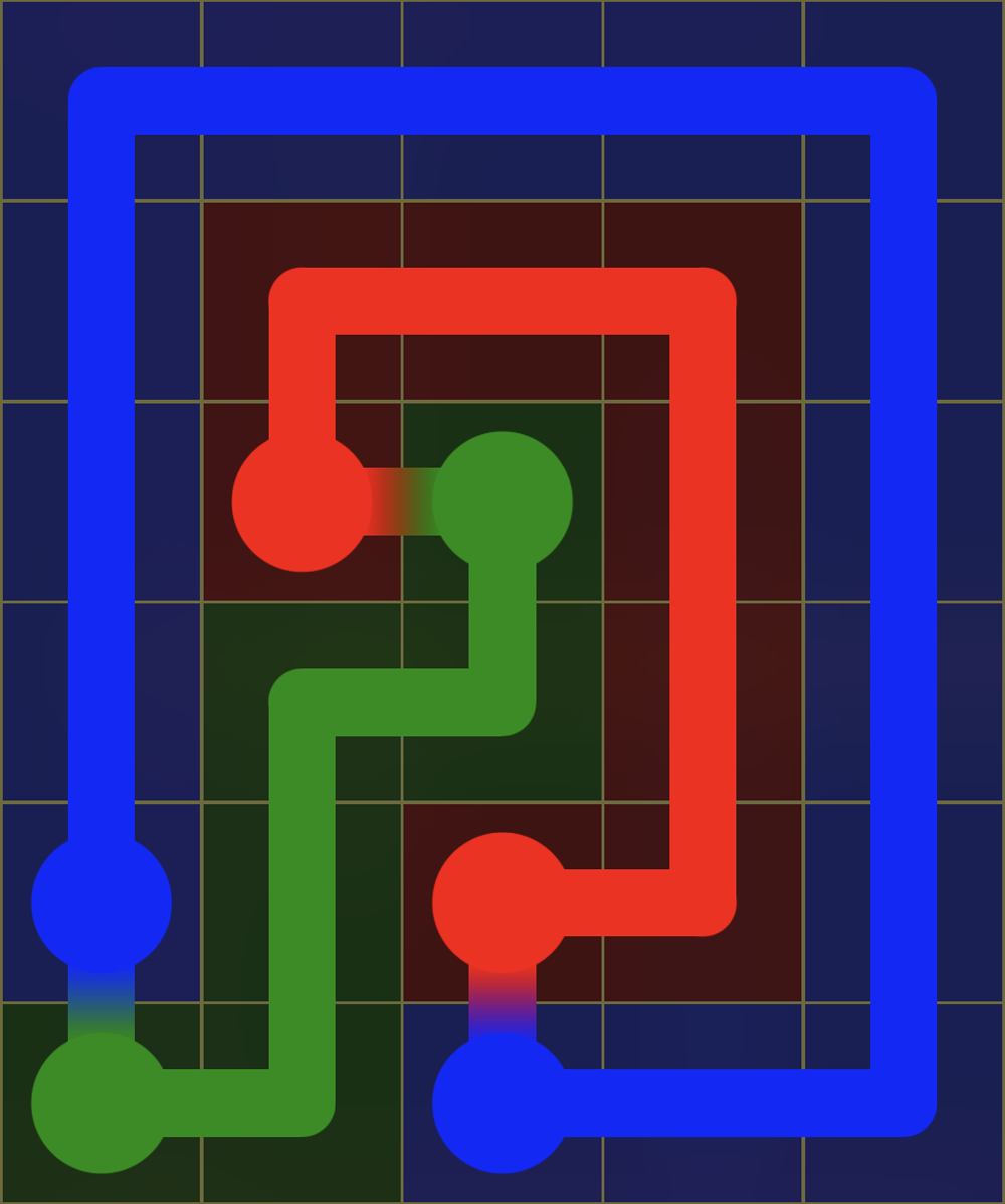 Flow Free 7622 Solution