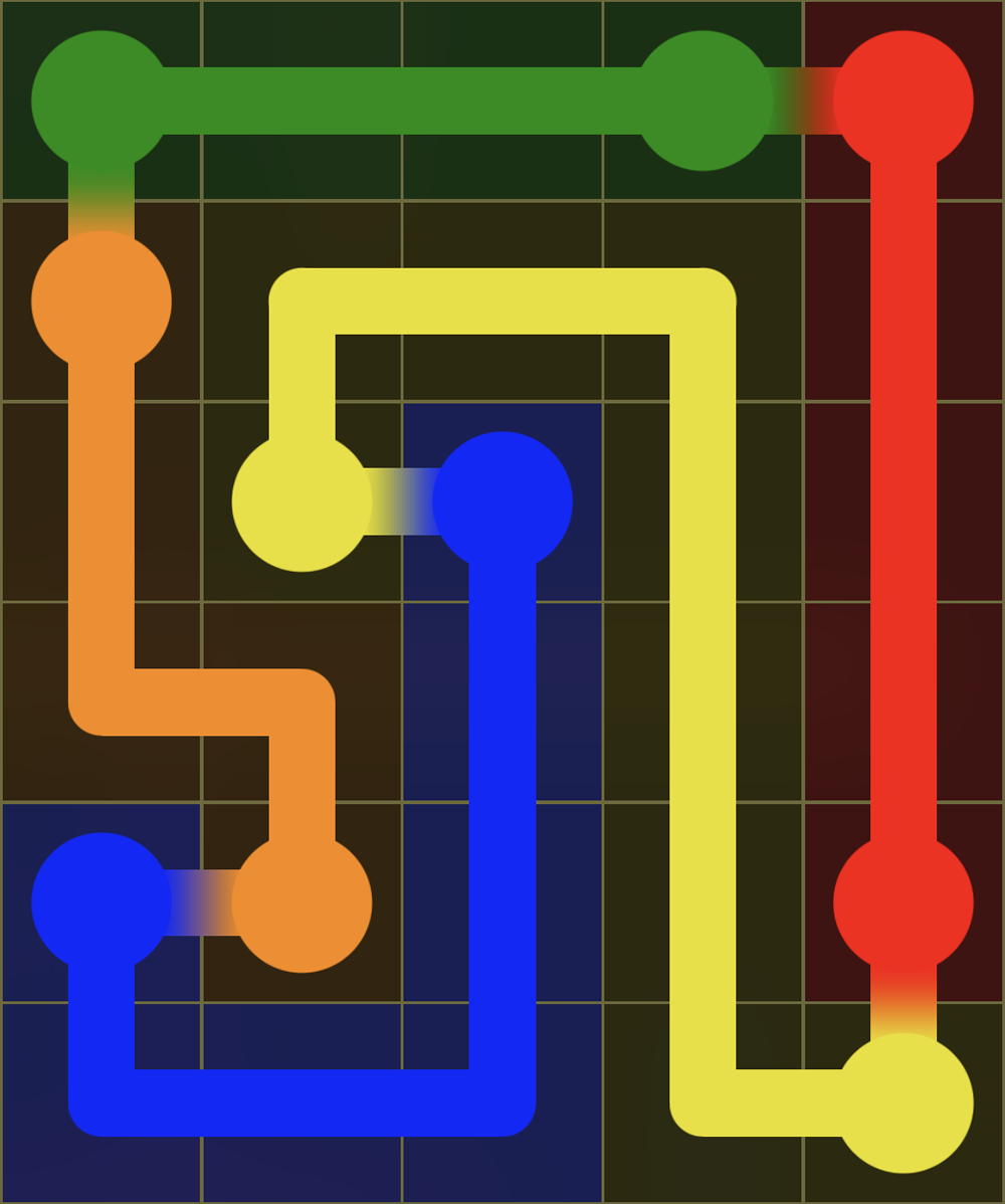 Flow Free 7623 Solution