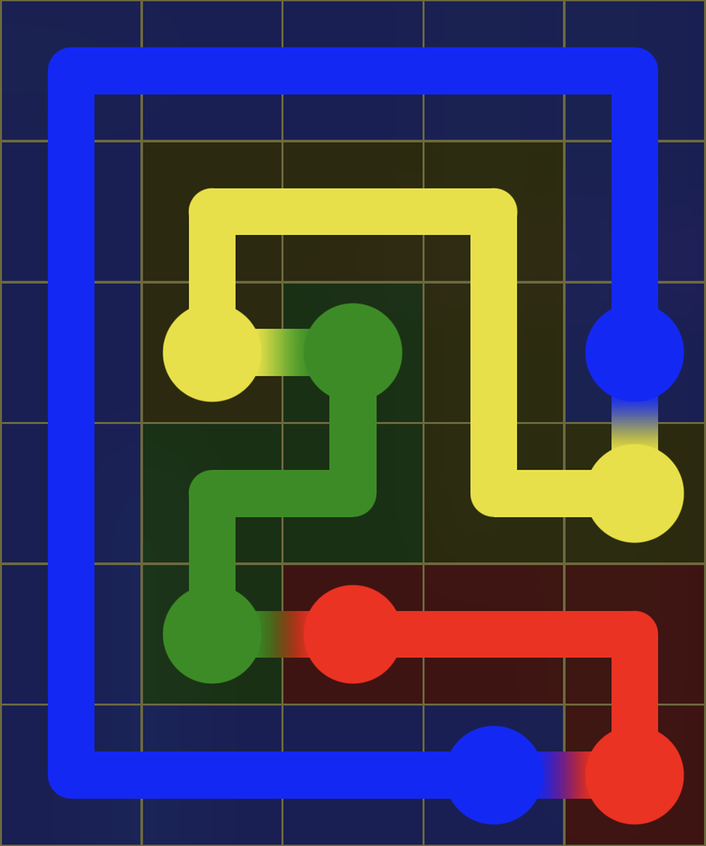 Flow Free 7628 Solution