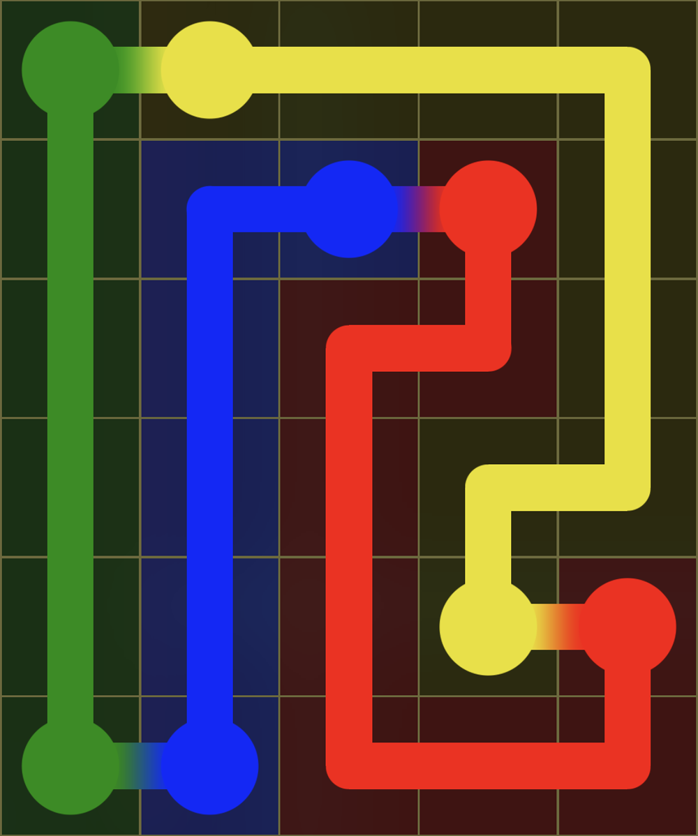 Flow Free 7638 Solution