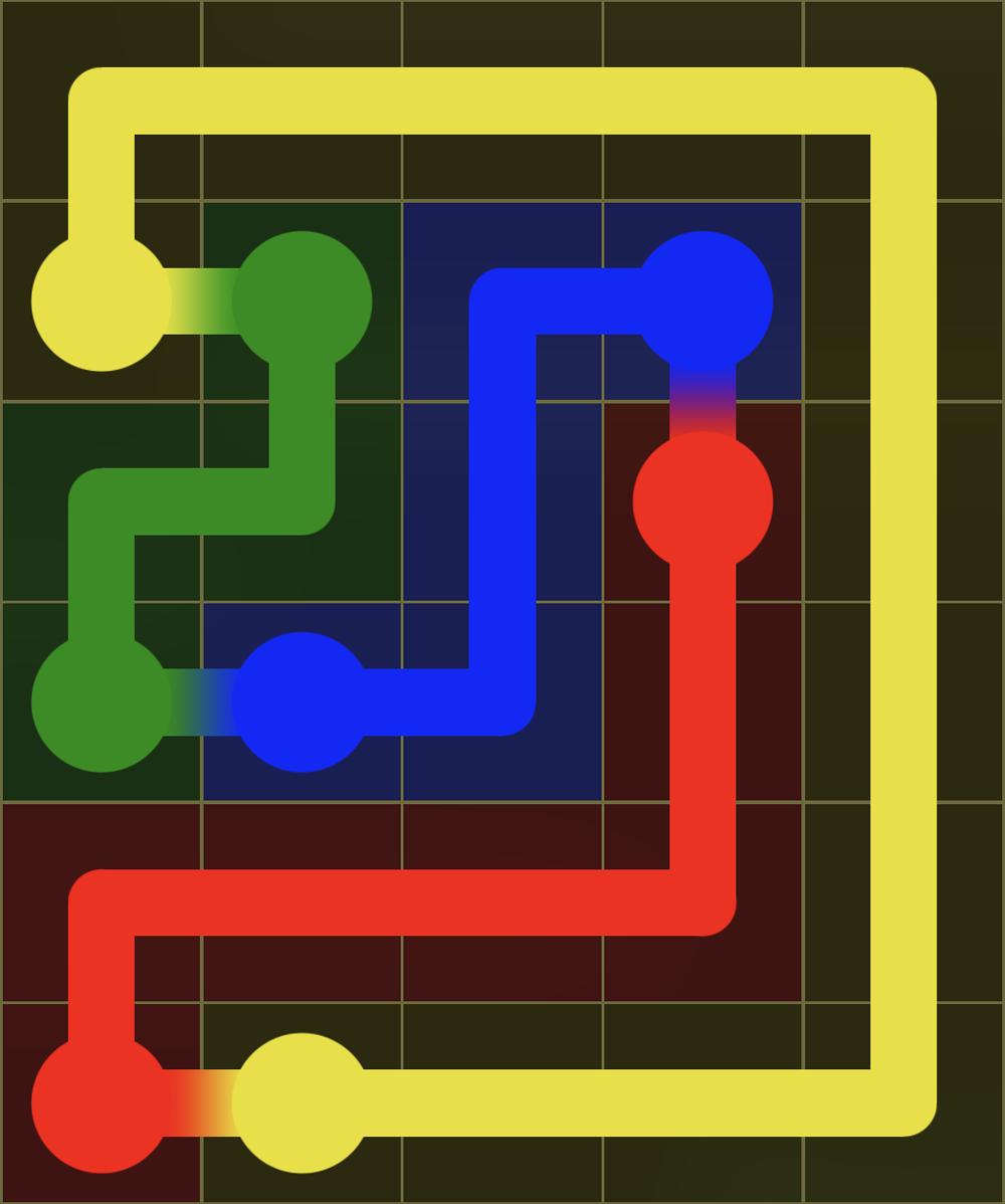 Flow Free 7642 Solution