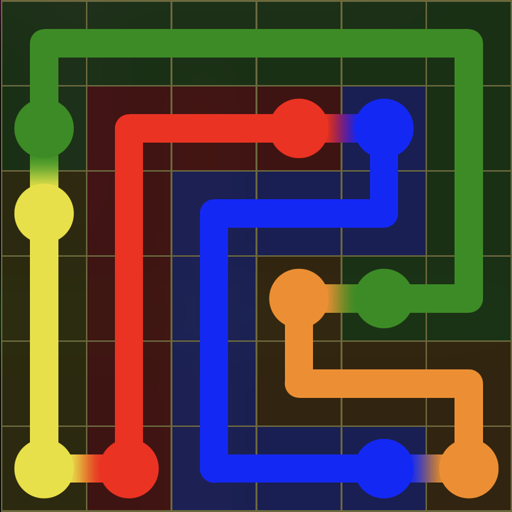 Flow Free 7656 Solution