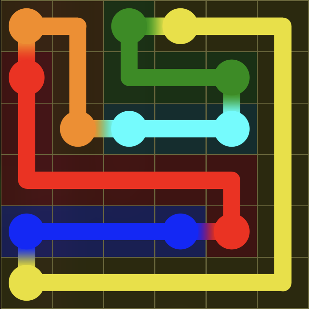 Flow Free 7657 Solution