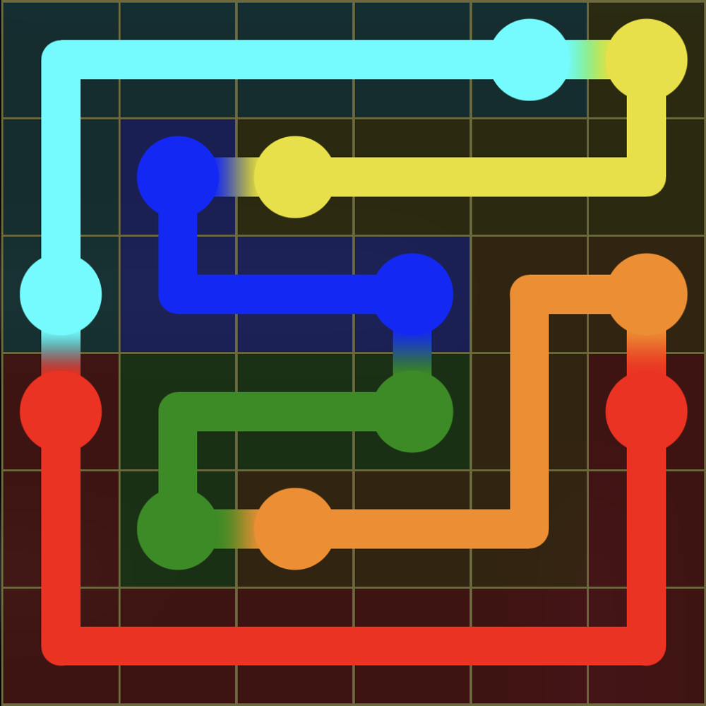 Flow Free 7661 Solution