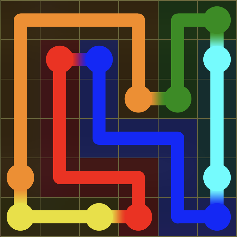 Flow Free 7663 Solution