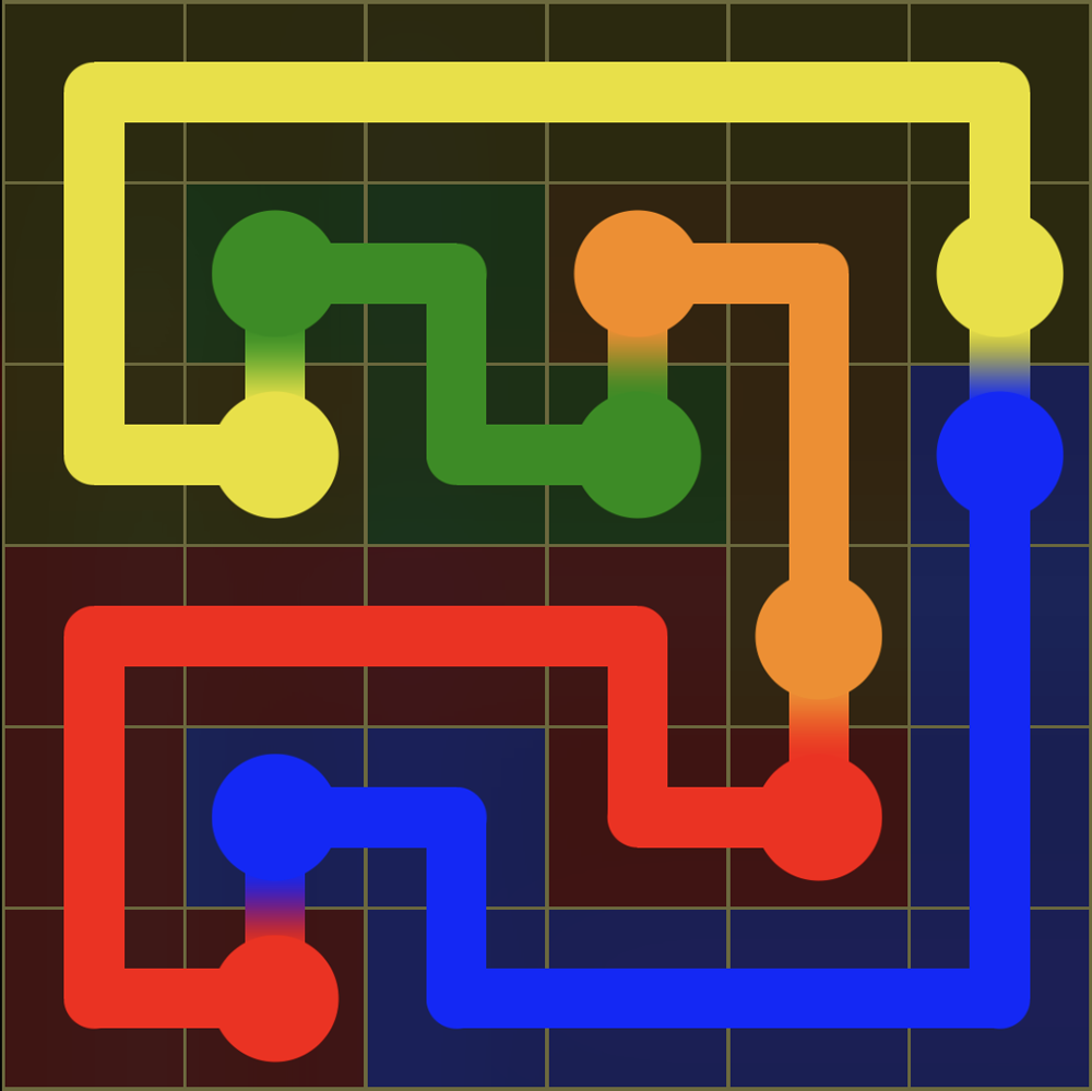 Flow Free 7669 Solution